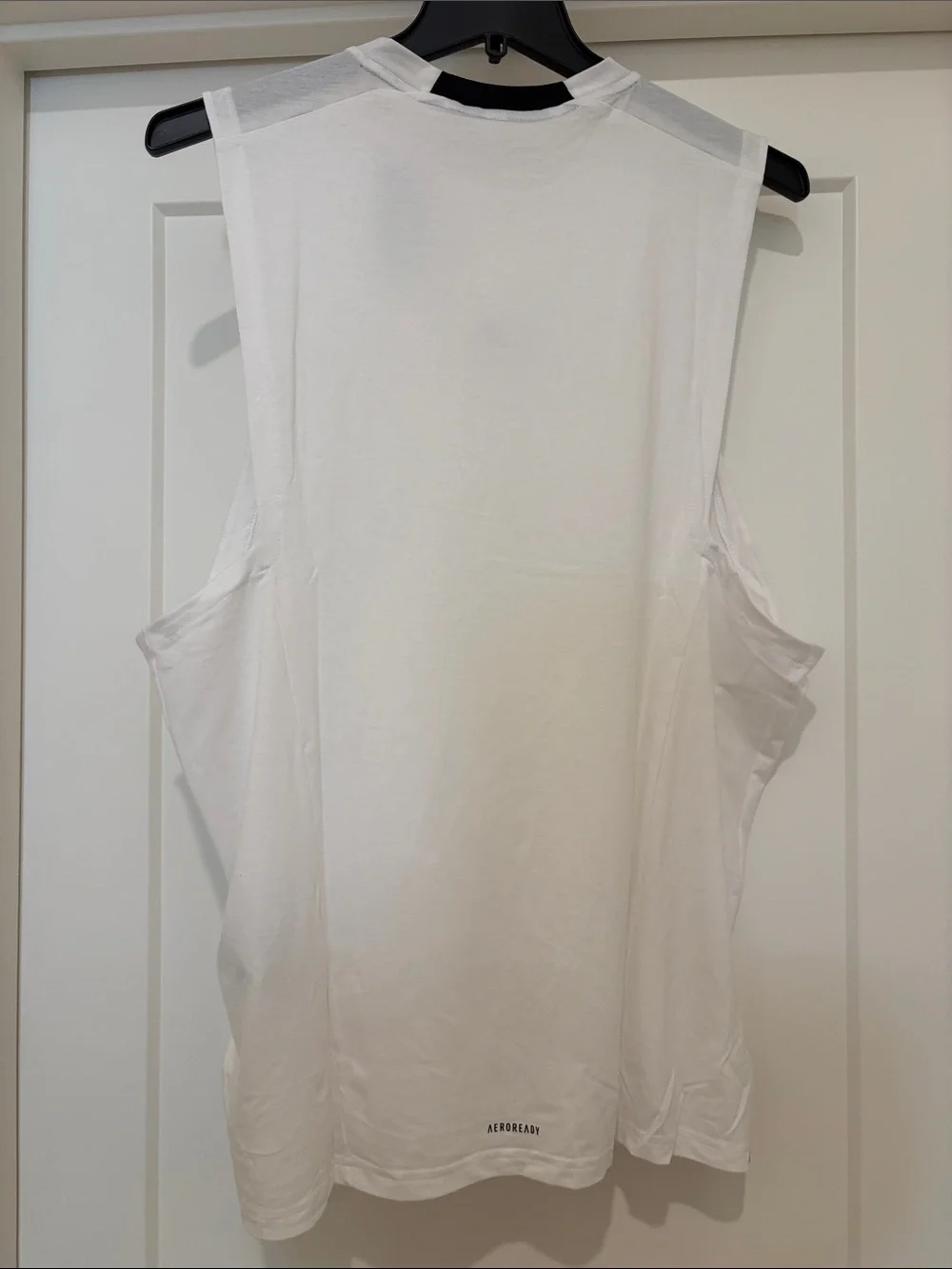 NWT [adidas] Designed For Training Workout Sleeveless Tank Top in White Men’s XL